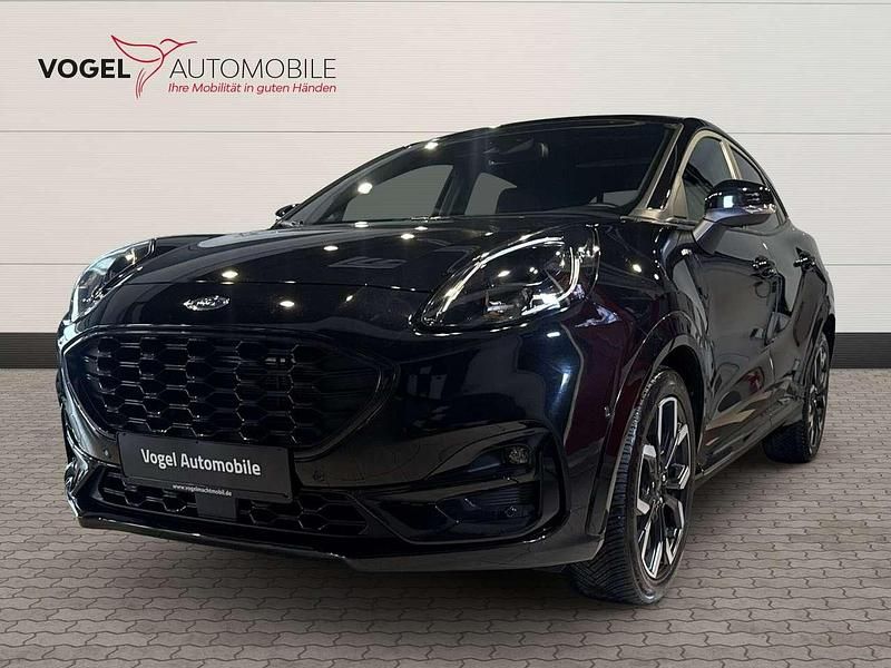 Obsidianschwarz metallic Gebraucht 2021 Ford Puma ST-Line X SUV | 19.940 € (Fairer Preis) - Bild 1/4