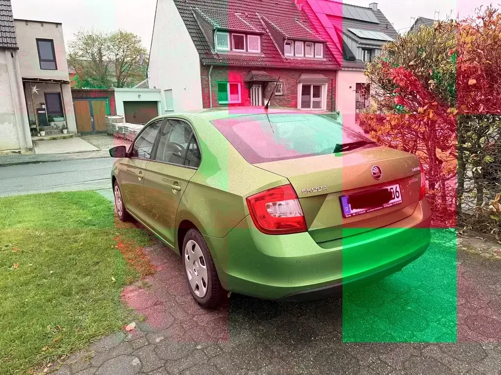 Gebraucht Skoda Rapid Active 105 PS (77 kW) 2015 Grün Kleinwagen