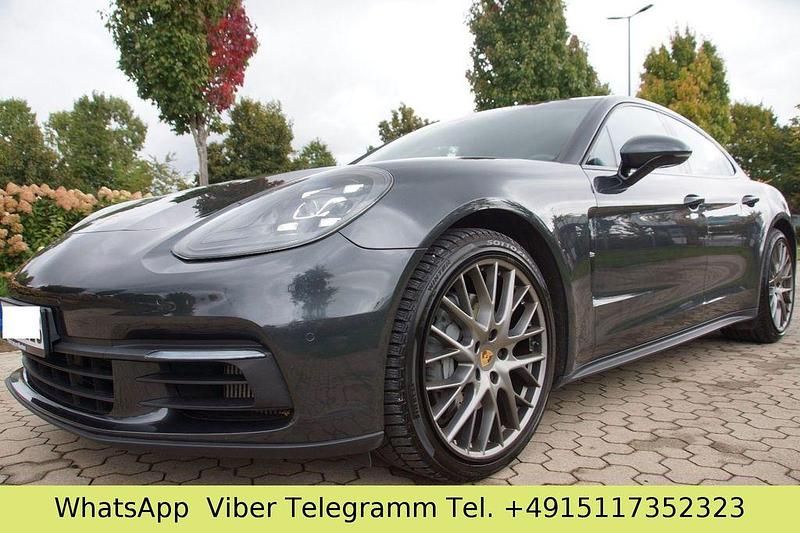 Grau Gebraucht 2016 Porsche Panamera 4S Limousine | 71.399 € - Bild 1/4