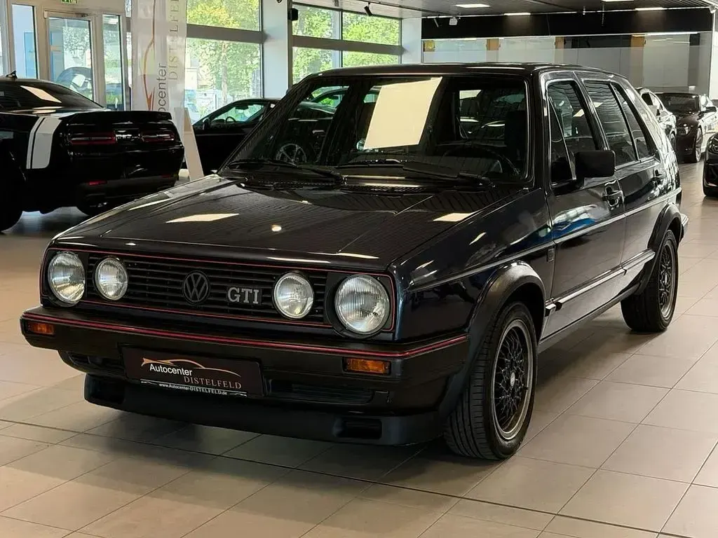 Gebraucht VW Golf II GTI 111 PS (81 kW) 1983 Blau Kleinwagen