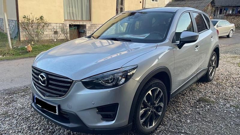 Gebraucht Mazda CX-5 Exclusive-Line 150 PS (110 kW) 2016 Grau SUV
