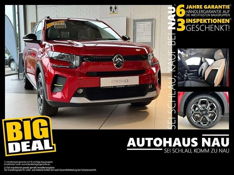 Elixir rot Neu 2025 Citroën C3 Kleinwagen | 19.990 € (Fairer Preis) - Bild 1/4