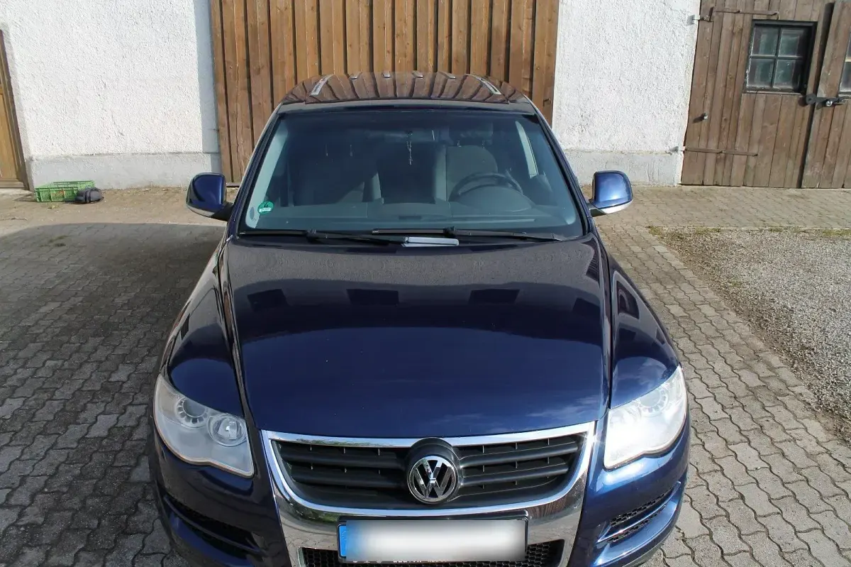 Gebraucht VW Touareg R 174 PS (127 kW) 2009 Blau SUV