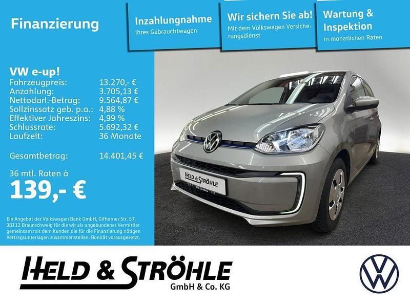 Gebraucht VW e-up! 61 kW (83 PS) 2021 Silber Kleinwagen
