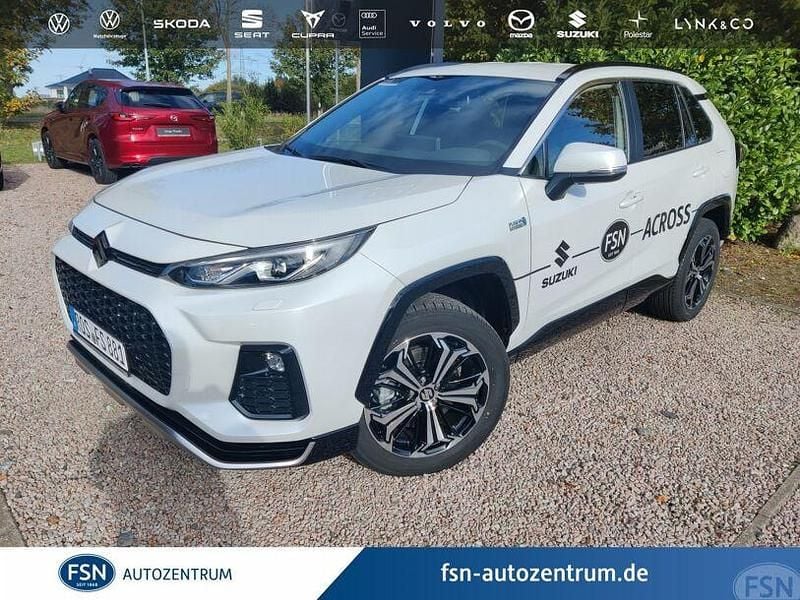 Platinum white pearl met. blac Gebraucht 2024 Suzuki Across Comfort+ SUV | 34.990 € (Superpreis) - Bild 1/4