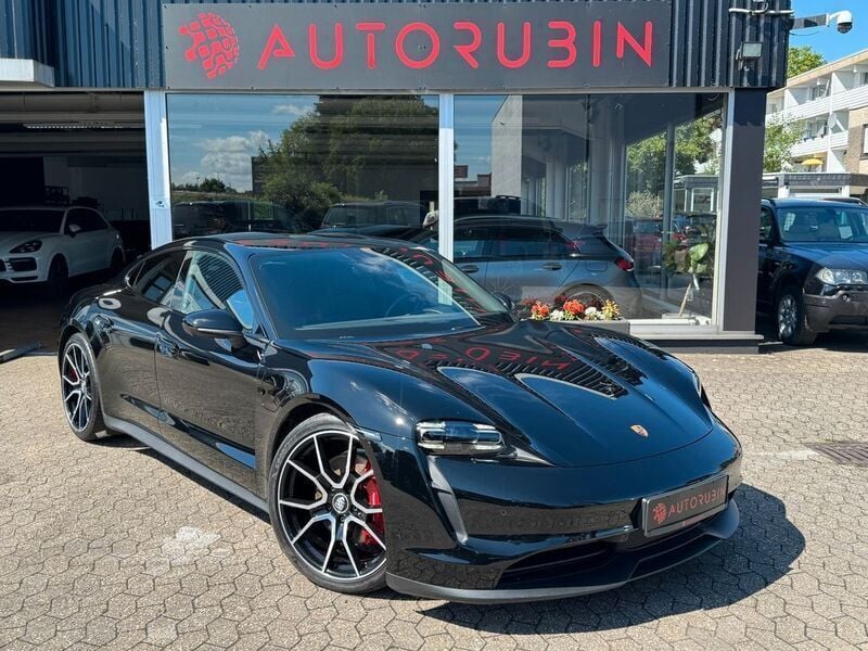 Schwarz Gebraucht 2023 Porsche Taycan 4S Limousine | 69.900 € - Bild 1/4