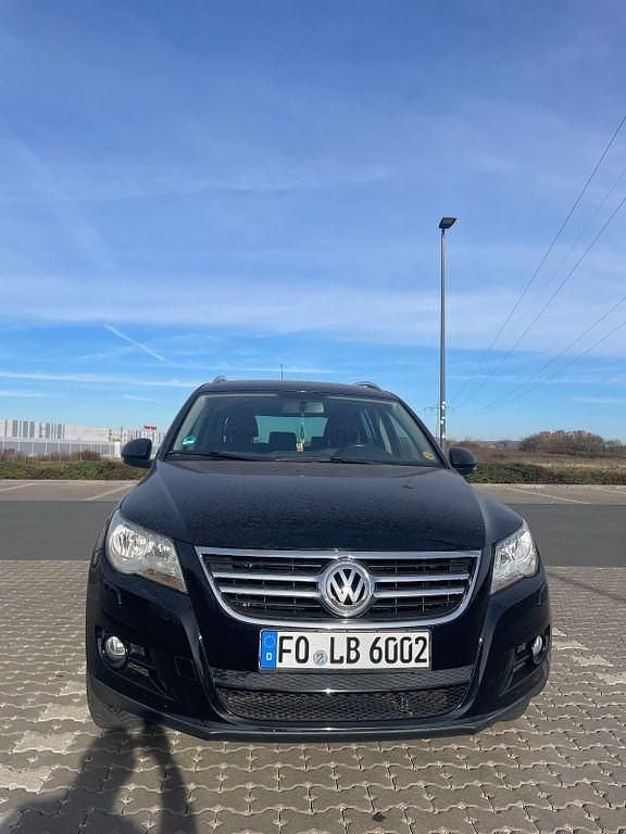Schwarz Gebraucht 2008 VW Tiguan Trendline SUV | 4.999 € (Superpreis) - Bild 1/4