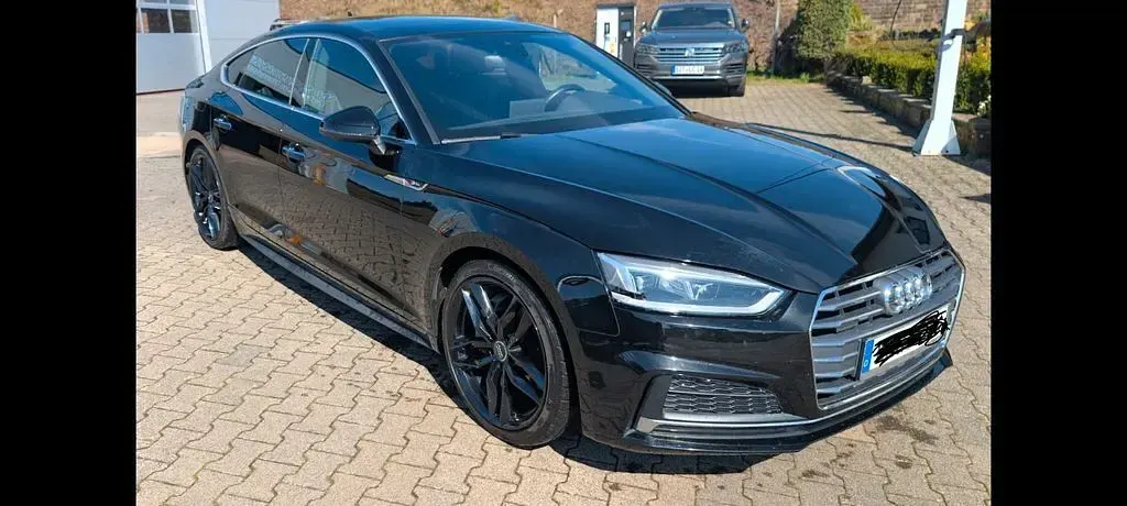 Gebraucht Audi A5 Sportback S-Line 252 PS (185 kW) 2019 Schwarz Kleinwagen