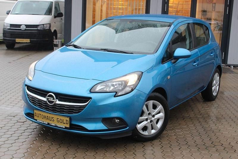 Blau Gebraucht 2019 Opel Corsa Selection Limousine | 7.499 € (Superpreis) - Bild 1/4