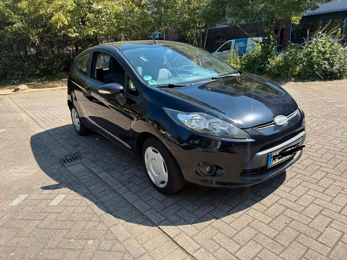 Gebraucht Ford Fiesta Trend 82 PS (60 kW) 2009 Schwarz Kleinwagen