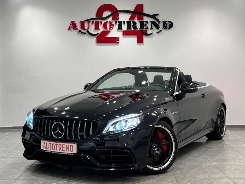 Schwarz Gebraucht 2021 Mercedes C63 AMG AMG Cabrio | 86.900 € - Bild 1/4