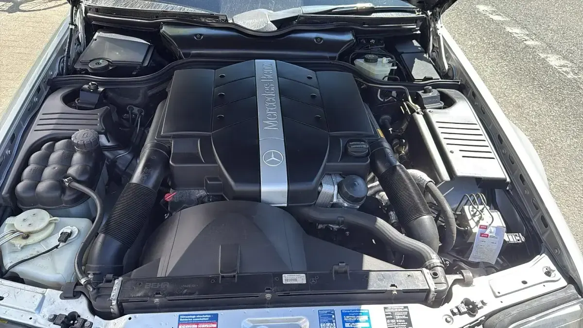 Gebraucht Mercedes SL280 204 PS (150 kW) 2000 Silber Cabrio