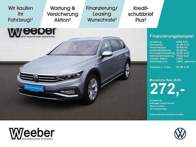 Silber Gebraucht 2023 VW Passat Alltrack Kombi | 35.390 € (Fairer Preis) - Bild 1/4