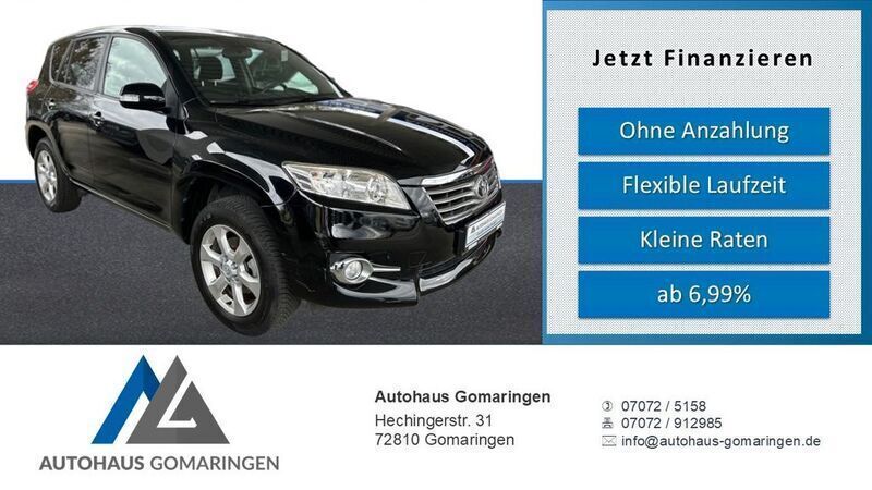 Schwarz Gebraucht 2010 Toyota RAV4 Life SUV | 12.999 € (Etwas zu teuer) - Bild 1/4