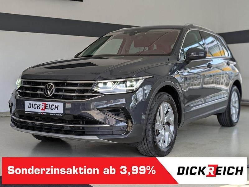 Grau Gebraucht 2021 VW Tiguan Elegance SUV | 25.940 € (Guter Preis) - Bild 1/3