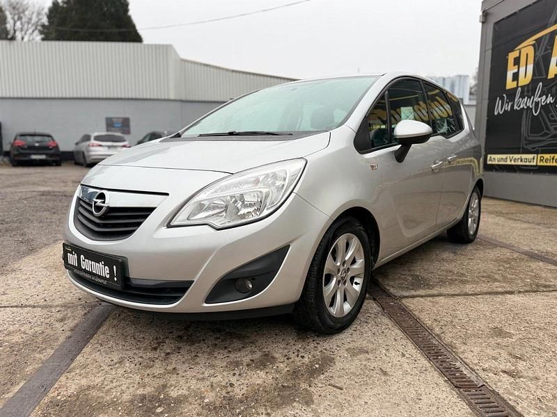Gebraucht Opel Meriva 101 PS (74 kW) 2010 Silber Van / Kleinbus