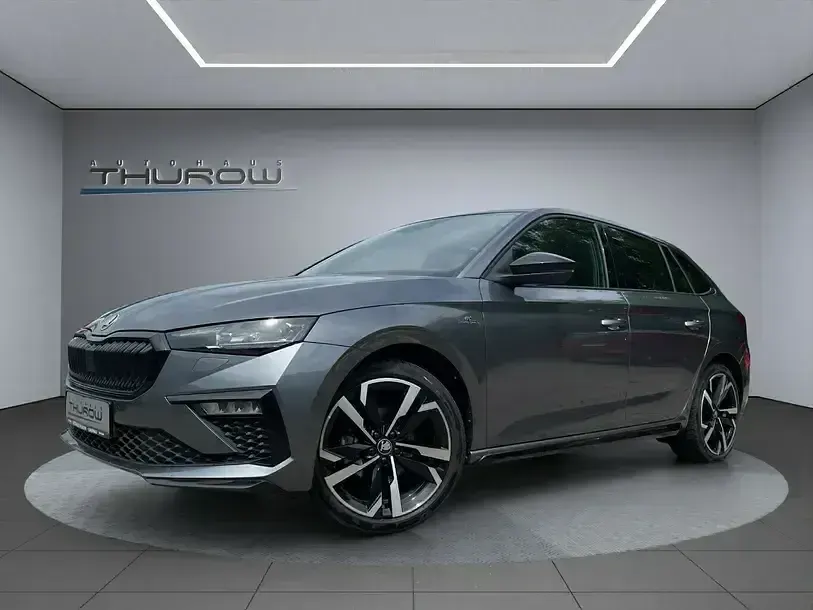 Gebraucht Skoda Scala Monte Carlo 150 PS (110 kW) 2025 Graphitegrau Kleinwagen
