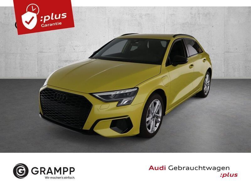 Pythongelb metallic Gebraucht 2024 Audi A3 Sportback e-tron Advanced Plus Limousine | 37.990 € - Bild 1/2