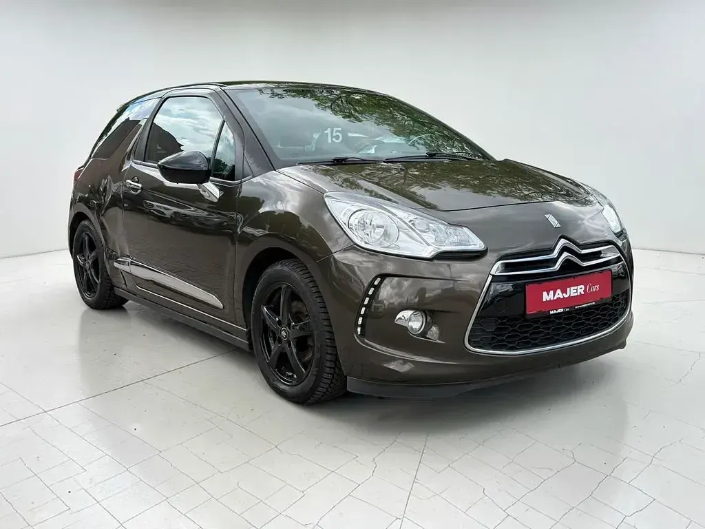 Gebraucht Citroën DS3 Sport Chic 114 PS (83 kW) 2013 Braun Kleinwagen