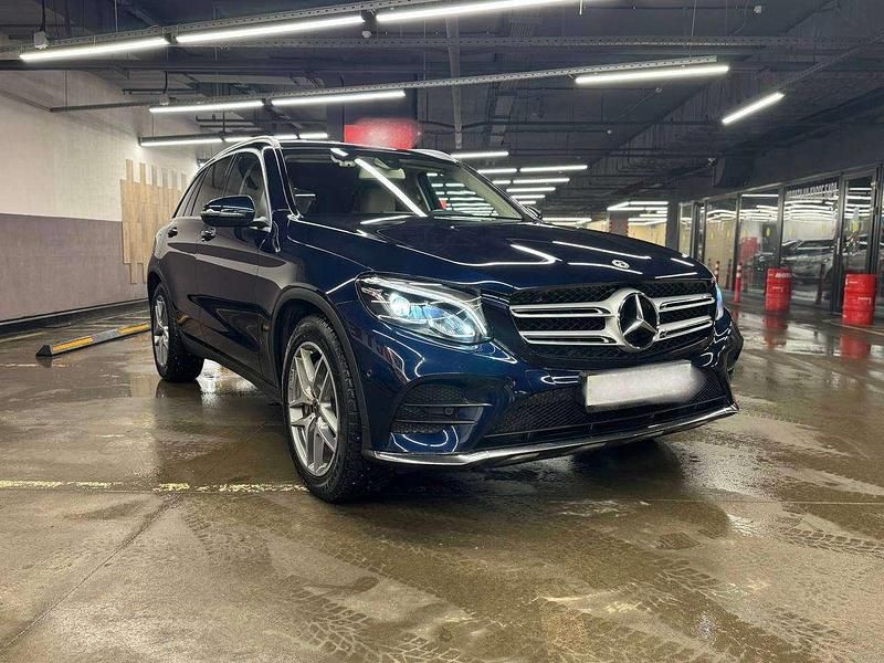Blau Gebraucht 2019 Mercedes GLC250 SUV | 35.000 € (Fairer Preis) - Bild 1/4