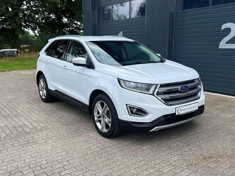 Weiß Gebraucht 2016 Ford Edge Titanium SUV | 18.888 € (Fairer Preis) - Bild 1/4