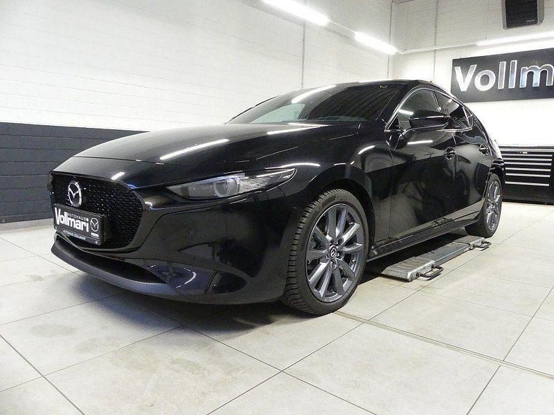 Schwarz Gebraucht 2025 Mazda 3 Exclusive-Line Limousine | 26.390 € (Fairer Preis) - Bild 1/4