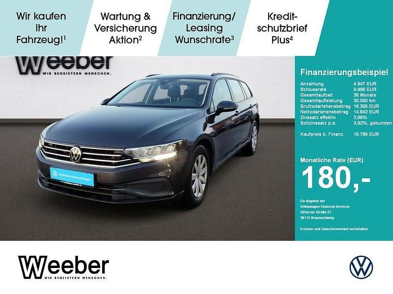 Grau Gebraucht 2022 VW Passat Conceptline Kombi | 19.587 € (Guter Preis) - Bild 1/4