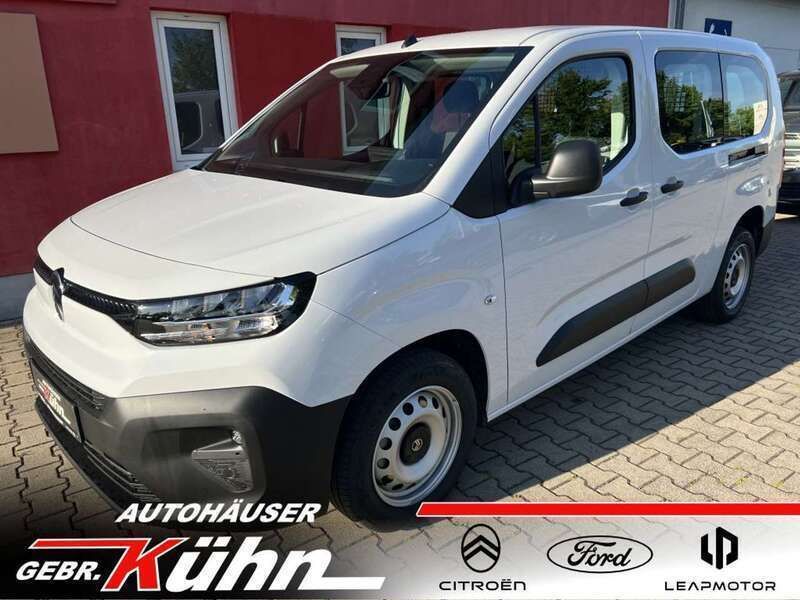 Eisweiß Neu 2025 Citroën Berlingo PureTech Van / Kleinbus | 23.790 € (Guter Preis) - Bild 1/4