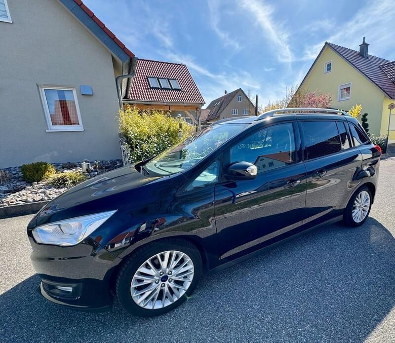Schwarz Gebraucht 2015 Ford Grand C-Max Business Edition Van / Kleinbus | 7.600 € (Guter Preis) - Bild 1/4