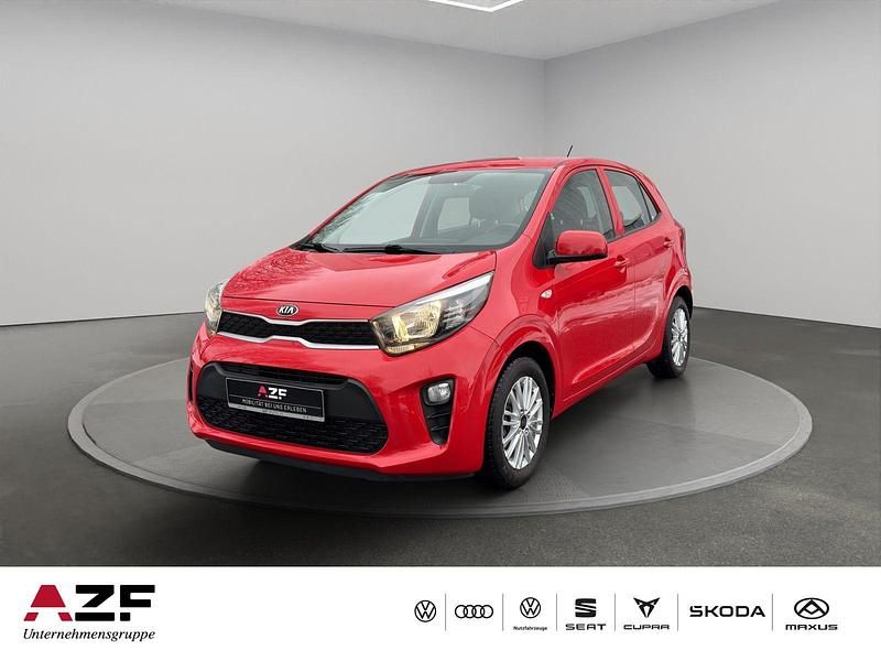 Rot Gebraucht 2018 Kia Picanto Edition 7 Kleinwagen | 9.890 € (Fairer Preis) - Bild 1/4