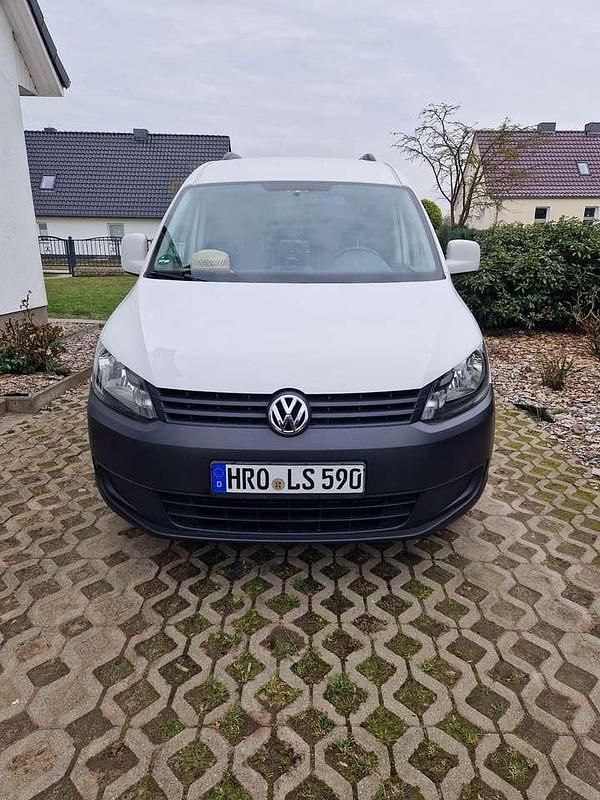 Gebraucht VW Caddy Maxi Trendline 105 PS (77 kW) 2014 Weiß Van / Kleinbus