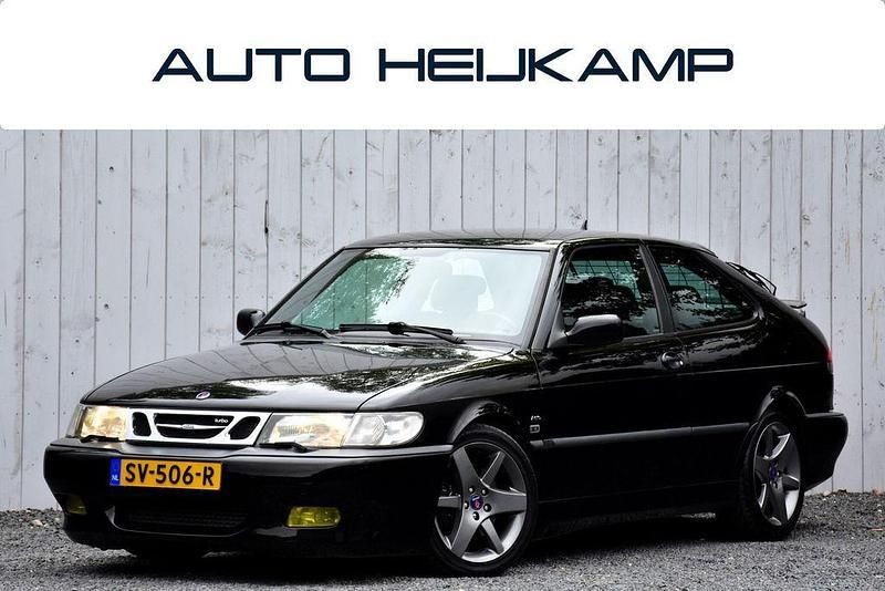 Schwarz Gebraucht 2001 Saab 9-3 Aero Coupé | 13.950 € - Bild 1/4