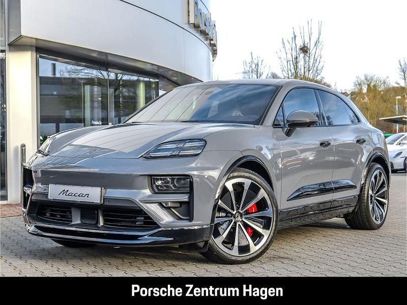 Grau Neu 2025 Porsche Macan Turbo SUV | 138.881 € (Fairer Preis) - Bild 1/4
