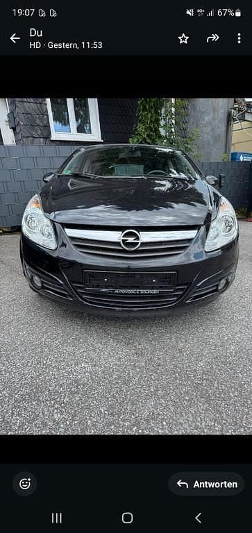 Gebraucht Opel Corsa Sport 80 PS (58 kW) 2007 Schwarz Kleinwagen