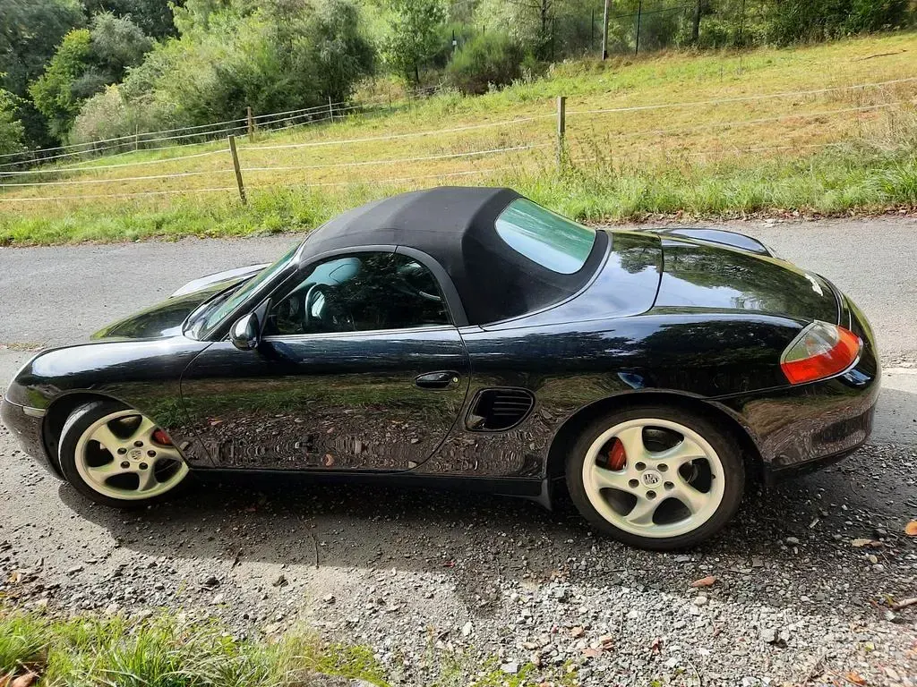 Gebraucht Porsche Boxster S 252 PS (185 kW) 2001 Schwarz Cabrio