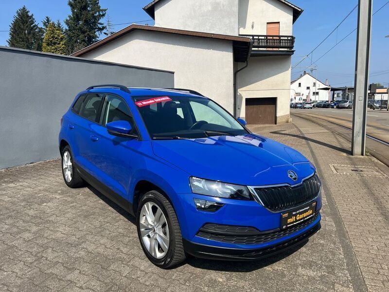 Blau Gebraucht 2018 Skoda Karoq Style SUV | 17.999 € (Fairer Preis) - Bild 1/4