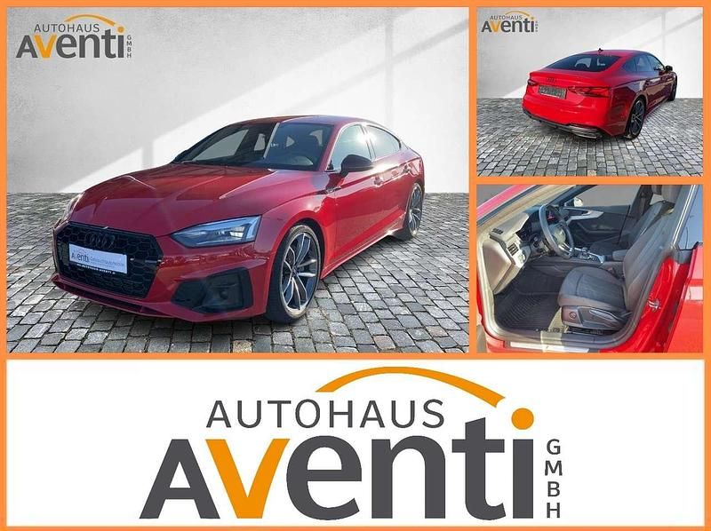 Rot Gebraucht 2022 Audi A5 Sportback S-Line Limousine | 35.649 € (Fairer Preis) - Bild 1/4