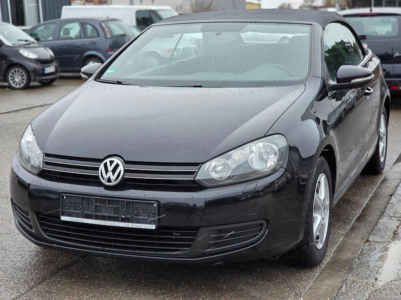 Gebraucht VW Golf Cabriolet 122 PS (89 kW) 2012 Schwarz Cabrio