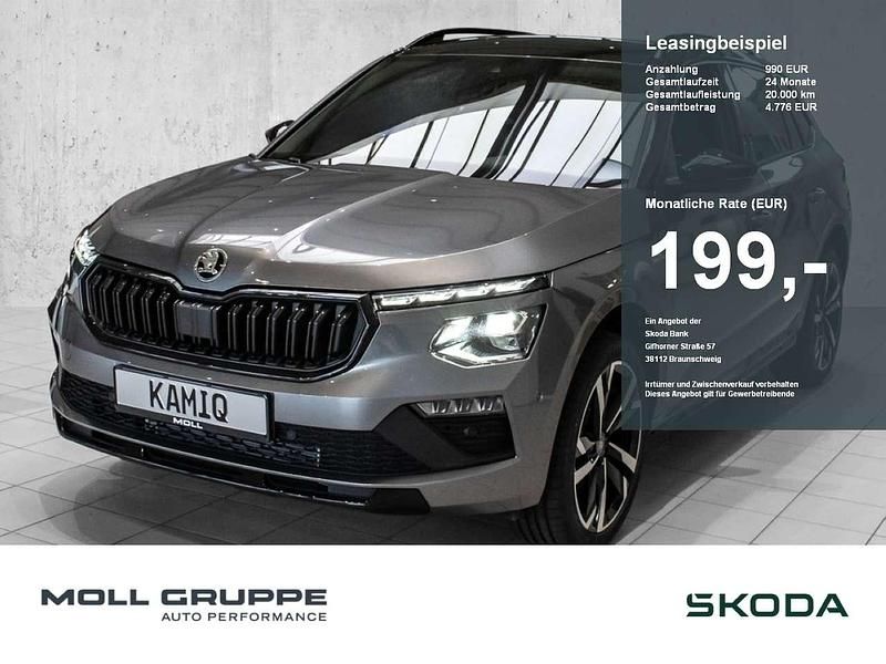 Graphitegrau metallic / black Neu 2025 Skoda Kamiq Monte Carlo SUV | 32.480 € (Fairer Preis) - Bild 1/1