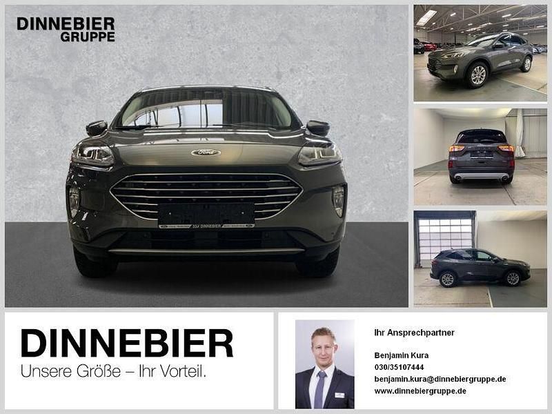Grau (metallic) Gebraucht 2022 Ford Kuga Titanium SUV | 24.380 € (Guter Preis) - Bild 1/4