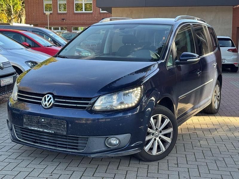 Blau Gebraucht 2011 VW Touran Highline Van / Kleinbus | 3.999 € (Guter Preis) - Bild 1/4