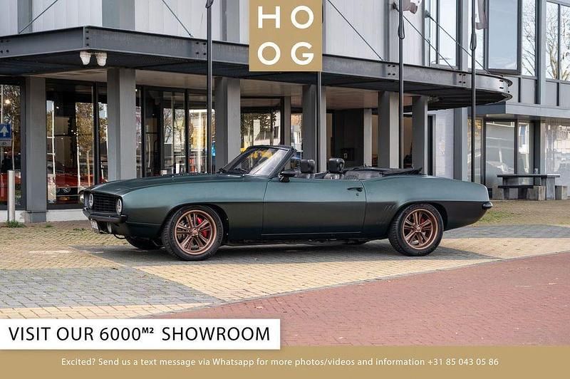 Gebraucht Chevrolet Camaro SS 404 PS (297 kW) 1969 Grün Cabrio