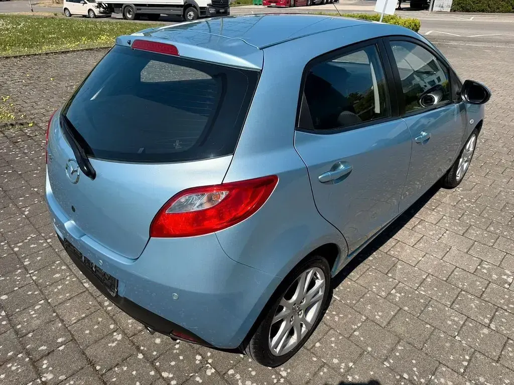 Brugt Mazda 2 Dynamic 86 HK (63 kW) 2009 Blå Hatchback