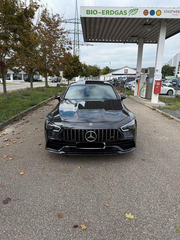 Grau Gebraucht 2019 Mercedes AMG GT 43 AMG Coupé | 58.900 € (Superpreis) - Bild 1/4