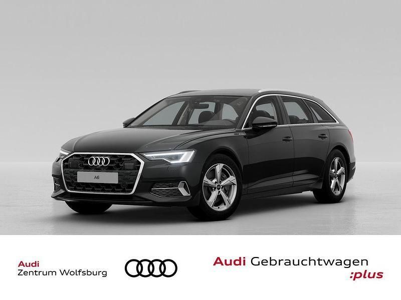 Mythosschwarz metallic Gebraucht 2024 Audi A6 Advanced Kombi | 47.690 € - Bild 1/3