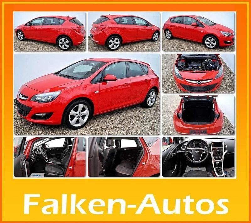Powerrot Gebraucht 2015 Opel Astra Limousine | 8.206 € (Superpreis) - Bild 1/4