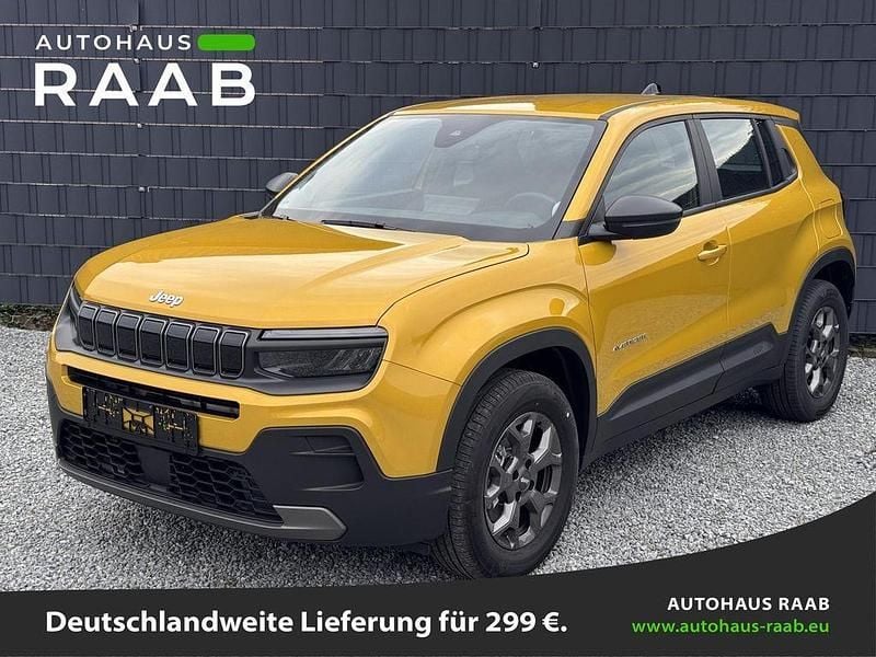 Sun yellow Neu 2025 Jeep Avenger SUV | 23.990 € (Superpreis) - Bild 1/4