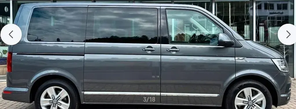 Usata VW T6 204 CV (150 kW) 2016 Grigio Furgone