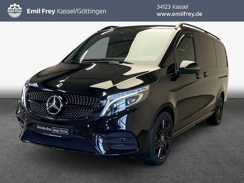 Schwarz Gebraucht 2021 Mercedes V300 Exclusive Van / Kleinbus | 69.755 € (Fairer Preis) - Bild 1/4