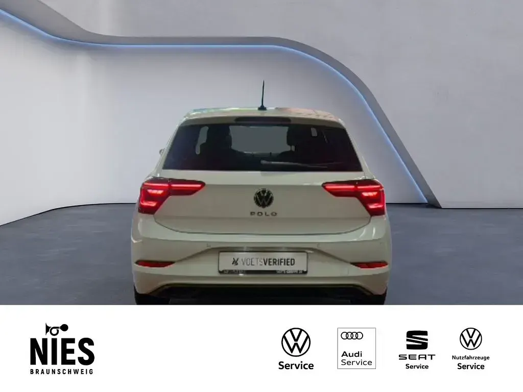 Gebraucht VW Polo Style 95 PS (69 kW) 2023 Weiß Kleinwagen